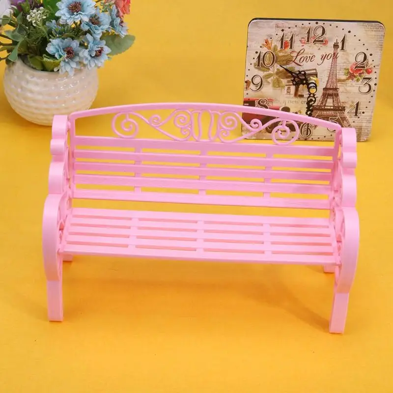 Miniatures Fairy Garden Park Bench Chair Mini Park Plastic Dollhouse Decor Furniture Accessories Kid Toy Pretend Play Tools Gift Miniatures Fairy Garden Park Bench Chair Mini Park Plastic Dollhouse Decor Furniture Accessories Kid Toy Pretend Play Tools Gift