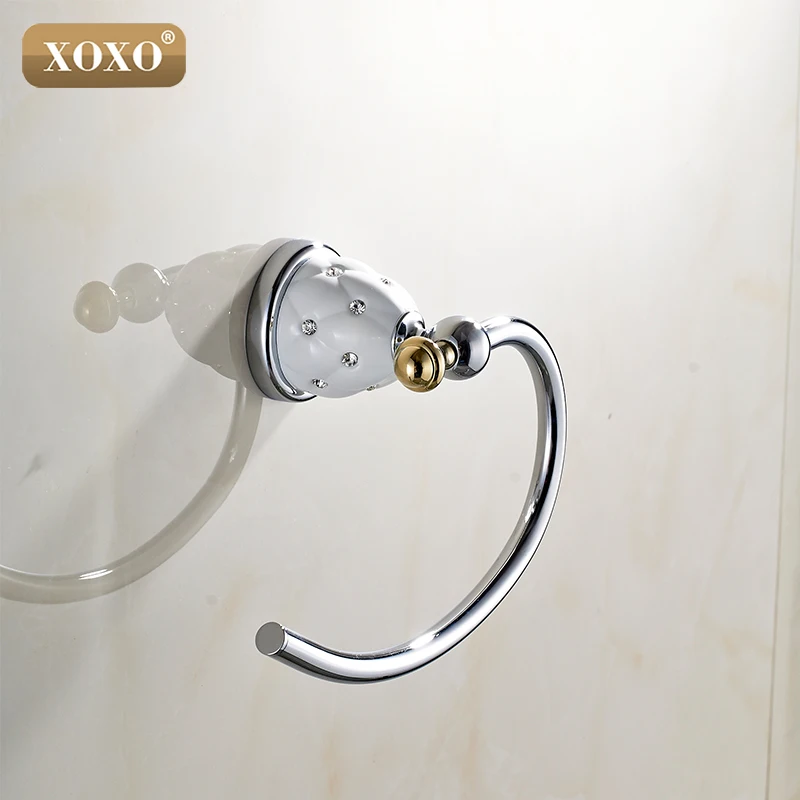 XOXO медное кольцо для полотенец аксессуары ванной комнаты держатель 10080GT|towel