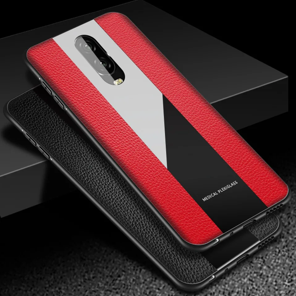 Leather Case For Oneplus 6T 6 Funda Silicone Shockproof Luxury Phone Case For One Plus Oneplus 6 6t Oneplus6 Oneplus6t Cover     (12)