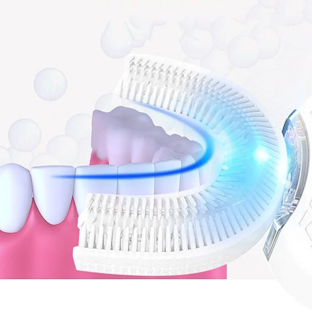 

Electric Toothbrush Fully Automatic 3D Care Mouth Cleaner Toothbrushes Rechargeable Teeth Whitening Sonic Toothbrush