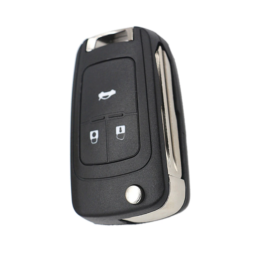 

3 Button Replacement Flip Folding Remote Car Key Shell Case For Chevrolet Cruze