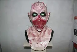 2018 искусственный Хэллоуина маскарада призрак Косплэй гаджет латексная маска зомби