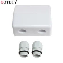 OOTDTY, новая крыша, солнечная панель, кабельный ввод, Сальниковая Коробка с двойным кабелем для караванской лодки, фотоэлектрическая распределительная коробка