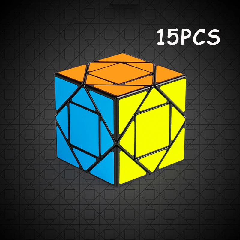 

15PCS Black High Quality MoYu Pandora Cube Magic cube Speed Twist Puzzle Cubo magico Educational Toy For Children