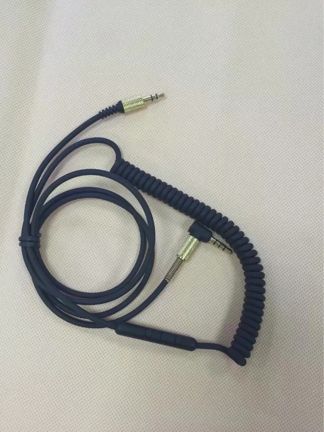 Earphone upgrade cable headphone wire For Marshall Major Headphones