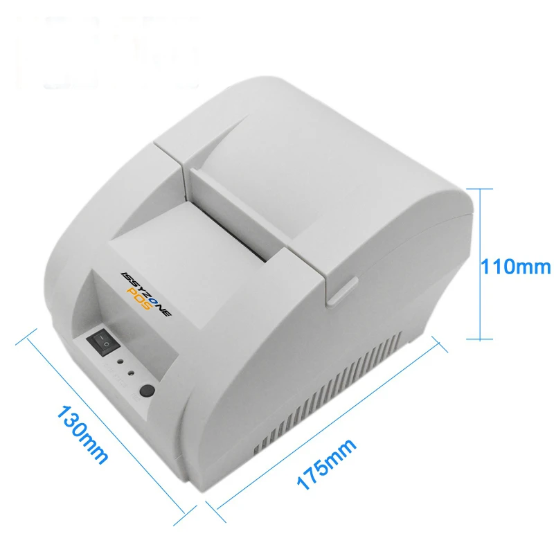 Issyzonepos USB принтер 58 мм термопринтер чеков штрих кодов для супермаркетов продажа в