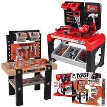 Детский набор инструментов, игрушки, большой набор инструментов для ремонта, пластиковый набор для ролевых игр, детский набор инструментов, паззл, игрушки для детей, для мальчиков 3 лет, подарок