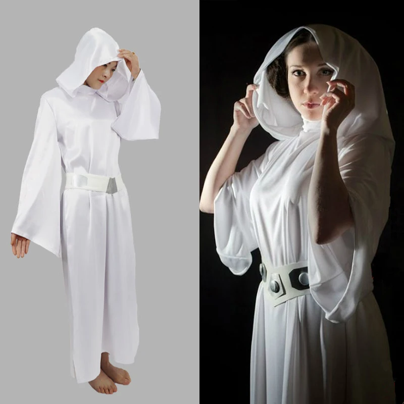 white cosplay leia Princess dress Bisexual in japanese