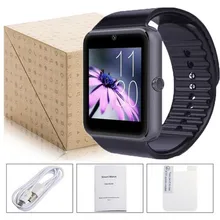 2016 heißer Smartwatch GT08 Uhr Sync Notifier Kamera-unterstützung Sim-karte Bluetooth Touchscreen Für IOS Android Phone