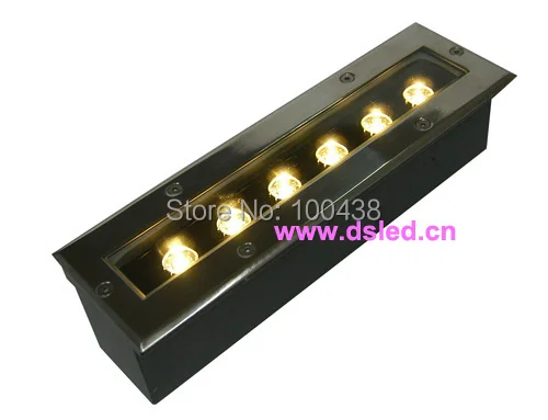 

CE,IP67,good quality Linear 6W LED underground light,LED floor light, LED recessed light,DS-11-20-6W,,110V/220VAC,Aluminum fitt