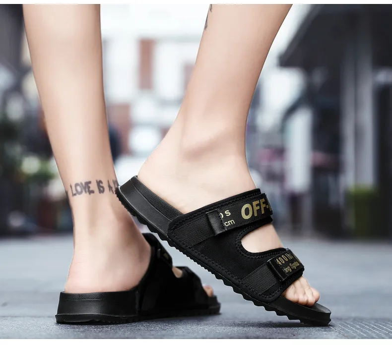 NEW Men Shoes Flip Flop Cool Breathable Slipper Loafer Shoes Men Flat Leisure Casual Non-slip Slides Summer Flip Flop