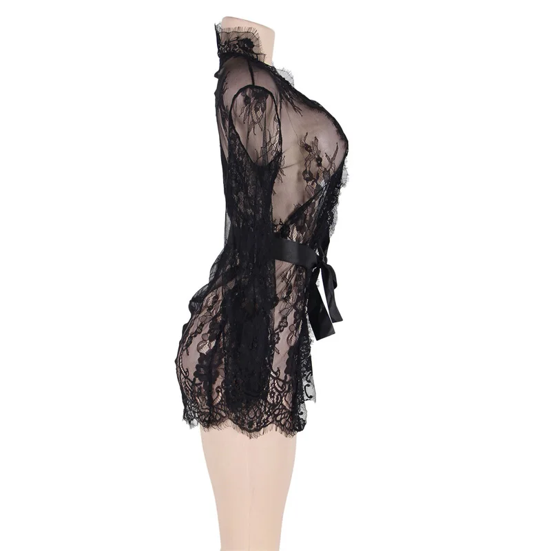 Lace Sleepwear Gown6