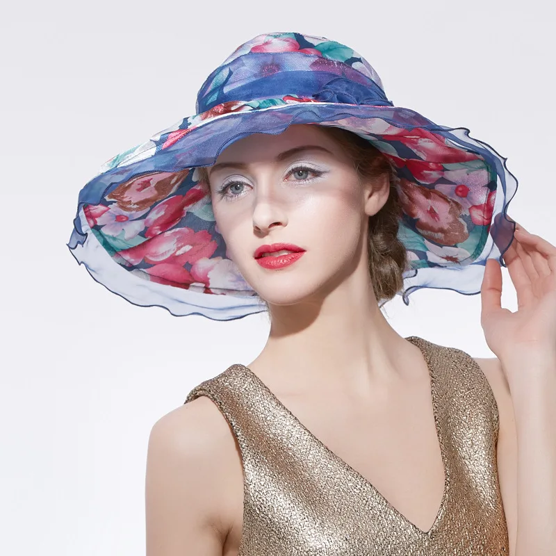 Fashion Hight Quality Sun Hats Very Beautiful Folding Three Colors