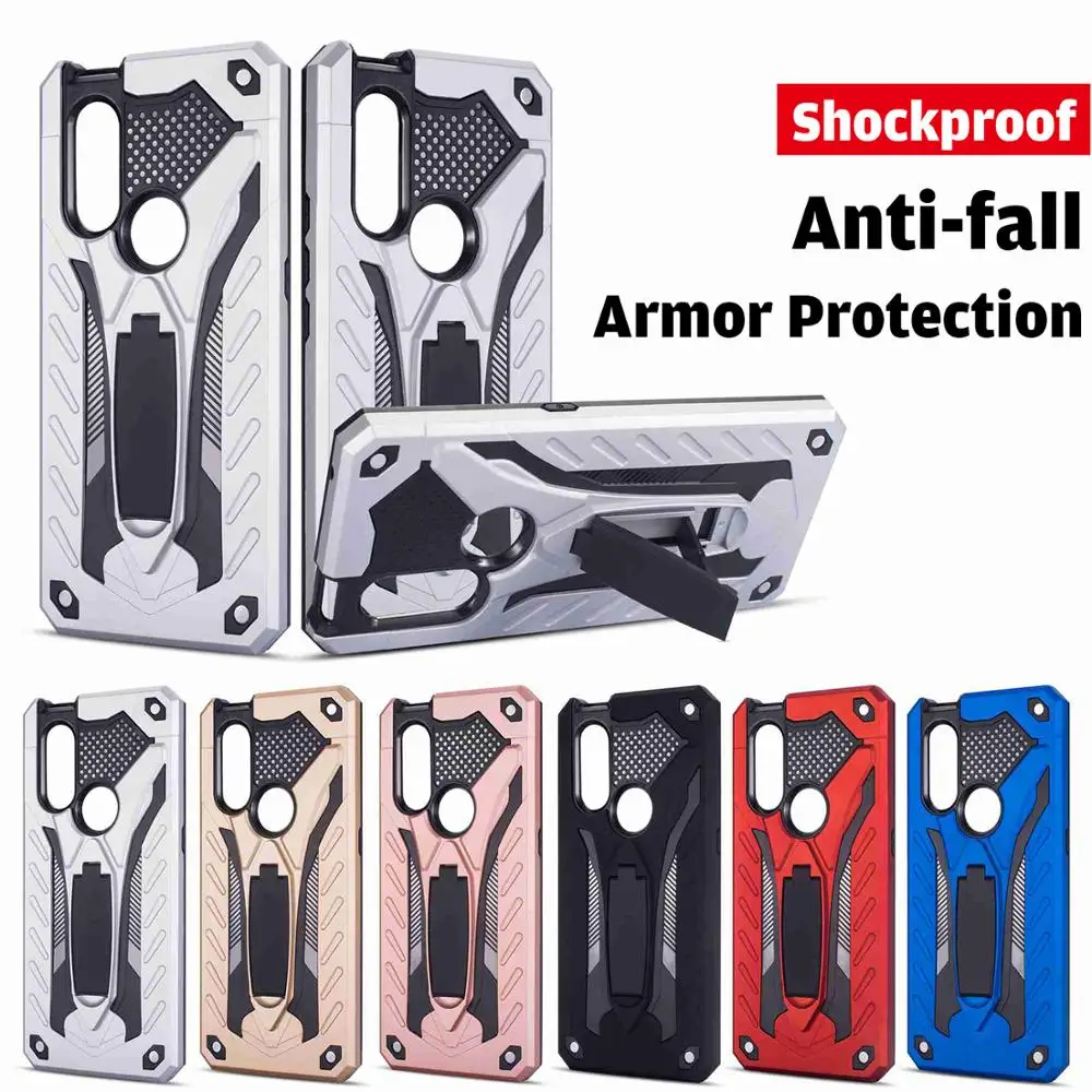 For Vivo V15 Pro Case Luxury Armor Shockproof Full Protective Cover For Vivo Y81 Y83 Y85 V9 Shell Kickstand Accessories Coque