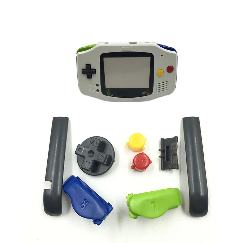 

Colorful For GameBoy Advance GBA Buttons Set Shoulder R L A B D-Pad