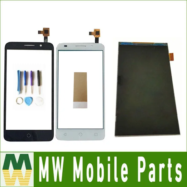 

1PC/Lot 5.0"For Alcatel Pixi 3 OT5015 5015 5015E 5015A 5015D 5015X LCD Display and touch Screen Replacement Part with tools+tape