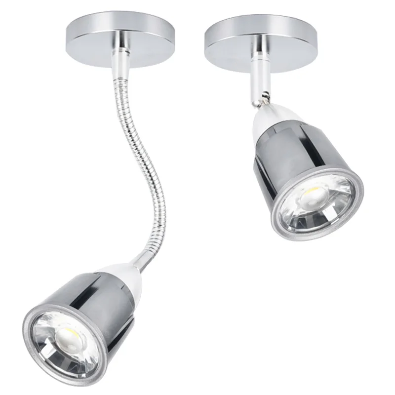 

Modern LED Wall Light 3W 5W 7W Flexible Hose Flexible Arm Light Lamp Bedside Reading Light Wall Spot Lighting Bathroom AC85-265V