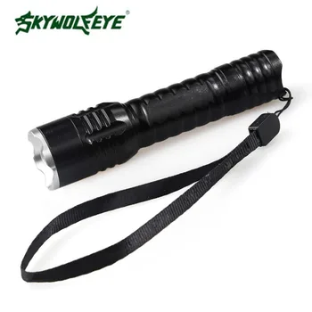 

Skywolfeye Flexible Q5 LED Light 3 Modes Flashlight 1200Lumen Torchs Outdoor Black PJW Multi-Purpose Tool Rechargeable Battery
