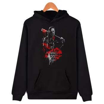

Hot sale Negan Lucille Hoodies Men/women Sweatshirts Fashion Mens Long sleeve Tracksuit Casual autumn warm Team Pullover Clothes