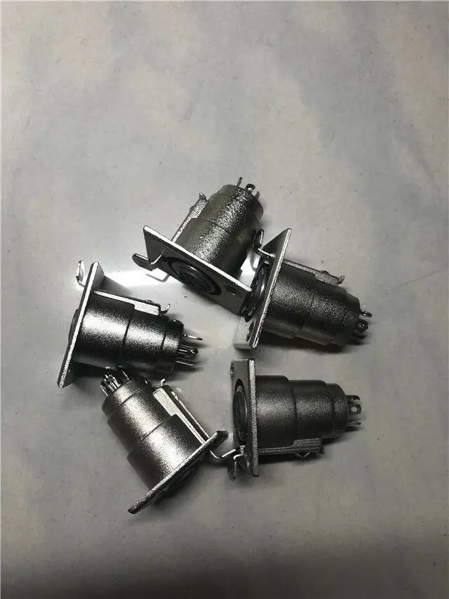

5pcs XLR 3 Pin female Panel Chassis Mount Socket