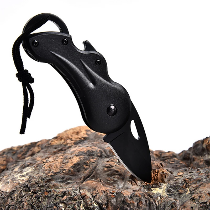

Multi-function Folding Tactical Survival Knives Hunting Camping Blade Multi High Hardness Military Survival Pocket Knife Black