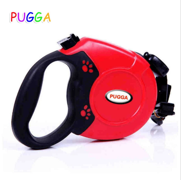Best New 5M 8M Retractable Dog Leash Automatic Extending Pet Walking Leads For Medium Large Dogs Bags Garbage Clean Dispenser