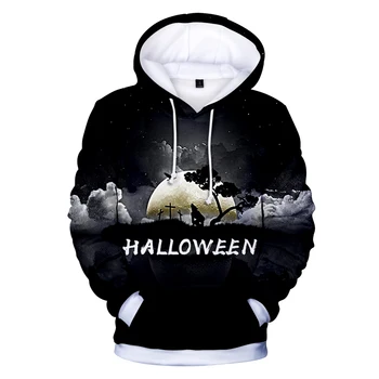 

3D Halloween Funny printing Pattern Couple Boy Girl High Quality Hoodies Long Sleeve Kpop Funny Leisure personality Fashion Tops