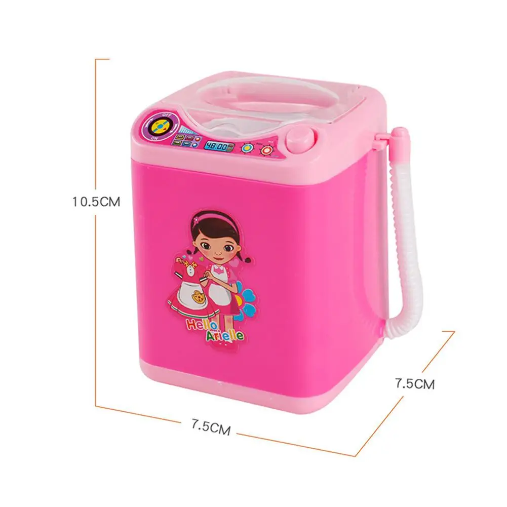  Children Simulated Mini Appliances Drain Basket Washing Machine Children Electric Toys