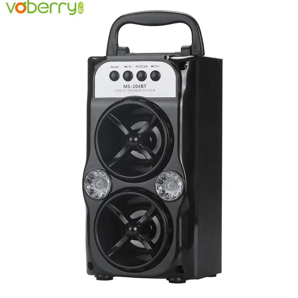 Double Horn Multimedia Bluetooth Wireless Portable Speaker Super Bass