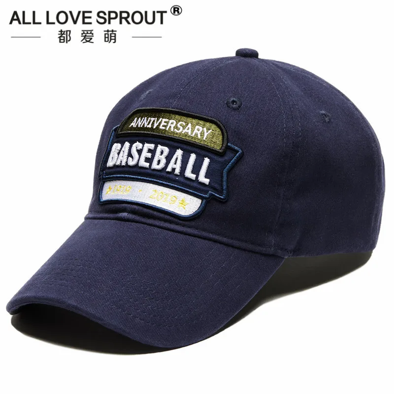 

2019 Mens Baseball Cap Snapback Caps male Casquette Bone cotton Letter embroidery adjustable hat 55-60cm