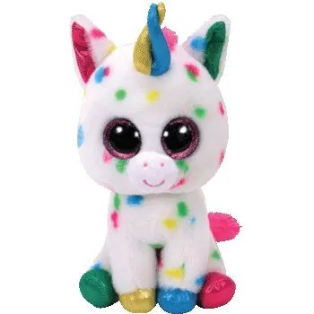 Плюшевая игрушка единорог Wishful Magic Fantasia Pixy Harmonie Diamond Candy Cane Horse большие глаза мягкие животные 15 см - Цвет: Harmonie