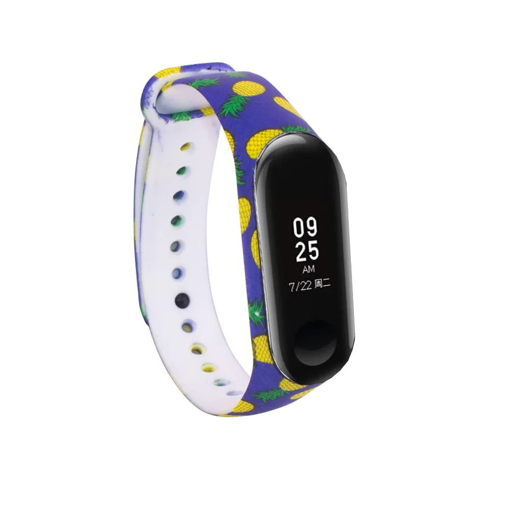 Rovtop браслет для Xiaomi mi Band 3 4 ремешок для часов Силиконовый ремешок для Xiaomi mi Band 3 4 ремешок браслет Z2 - Цвет: N5