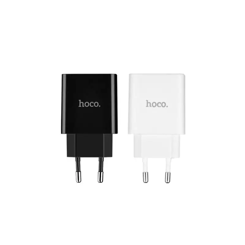 

HOCO C25A LED Current Voltage Display Dual USB Phone Charger 2.2A Smart Fast Charging Wall Travel Adapter EU Plug High Quality