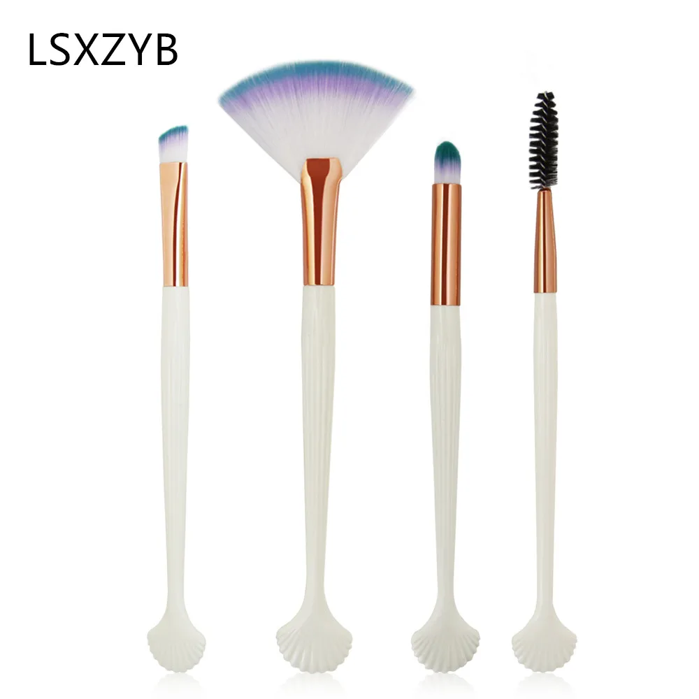 Shell makeup brush