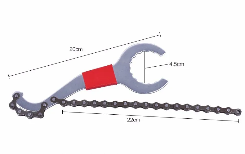 Инструмент для снятия кронштейна велосипеда, инструмент для удаления хлыста, маховика свободного хода, гаечный ключ BB звездочка, гаечный ключ, инструмент для ремонта велосипеда, инструменты для TOL-115