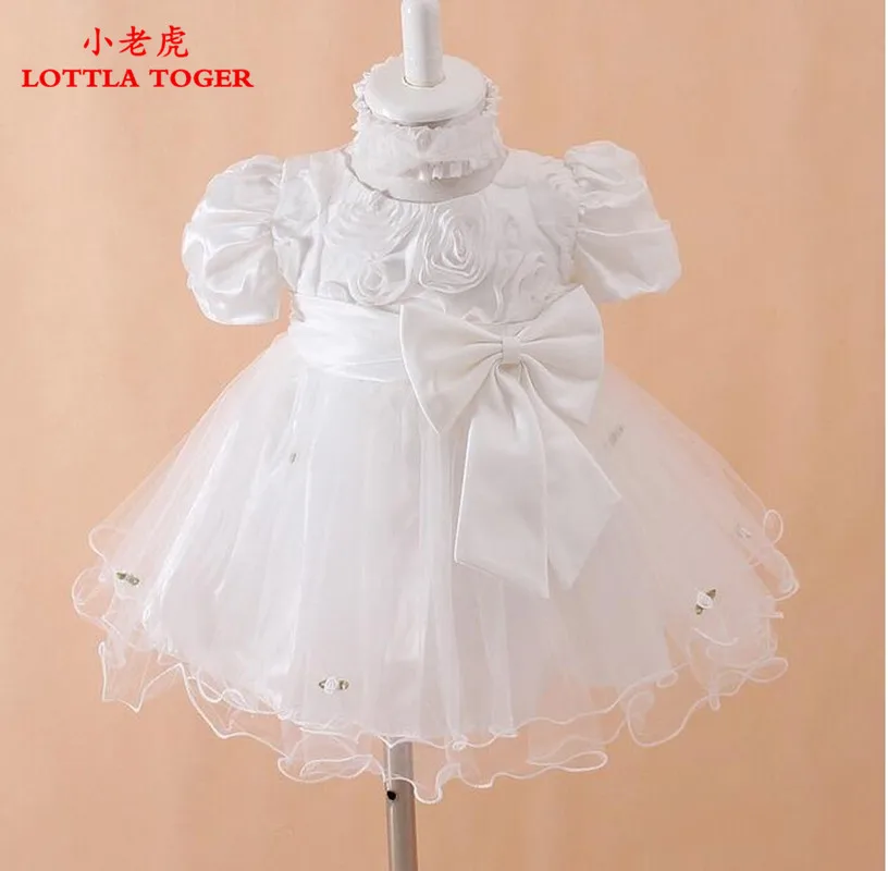

High Quality Flower Girl Party Bridesmaid Pageant Princess Dress Toddler Baby Girl Glitz Organza Communion Dresses Size 3-12M