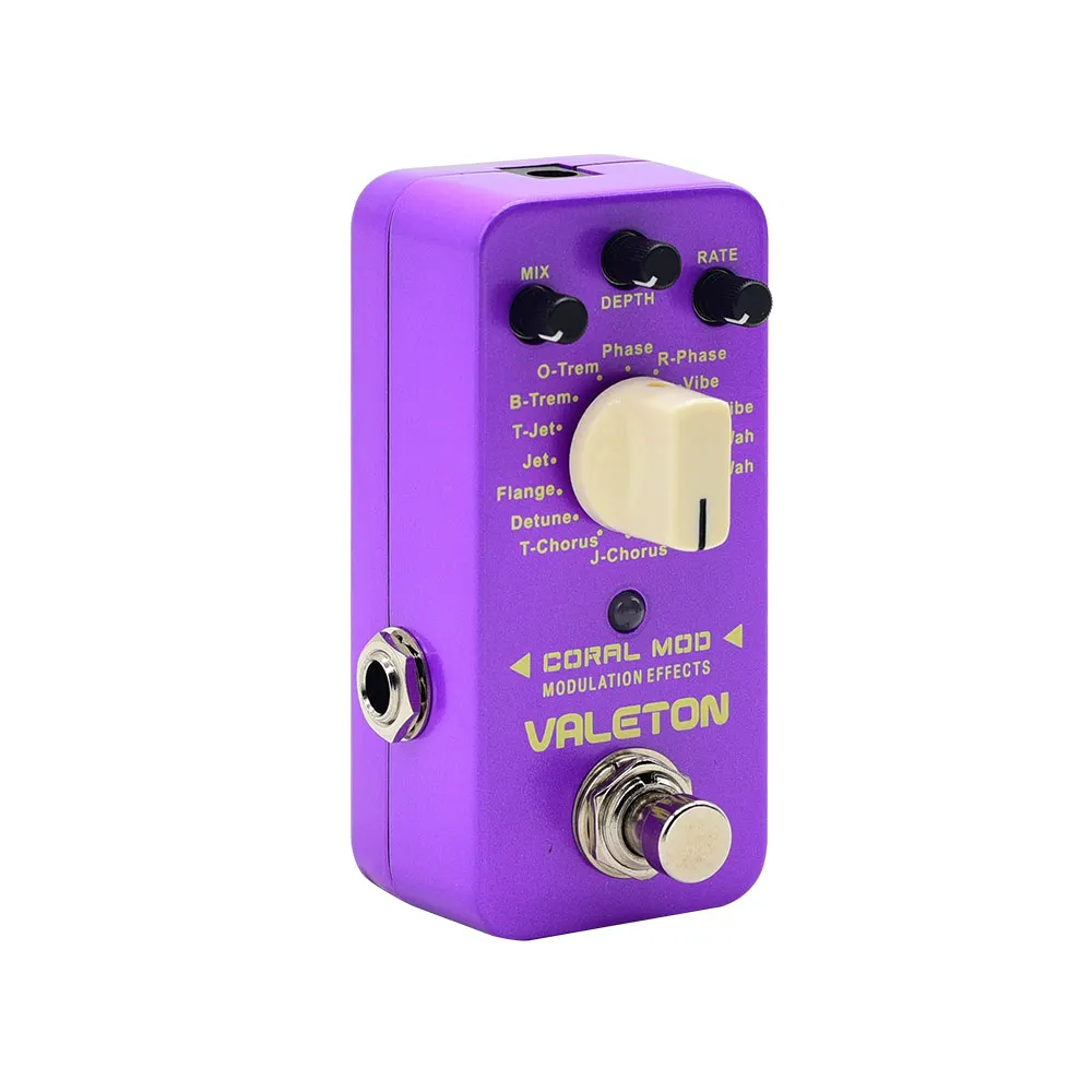 Valeton Coral Mod 16 Types Multi Effects Pedal Digital Modulation