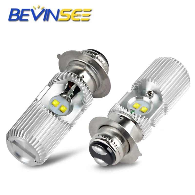 

LED Headlight Bulbs Head Fog Lamp Light Bulbs P15D H6M For YAMAHA Banshee 350 YFZ350 Bear Tracker 250 YFM250X Big 350 YFM350FH