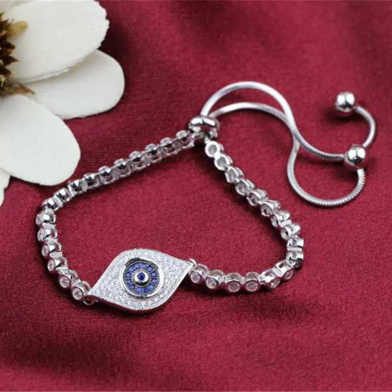 XD205 Mosaic Sterling Silver Panther Bracelet Women Fashion Fine High