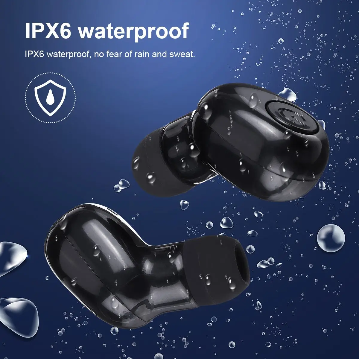 KINCO TWS для bluetooth 5,0 беспроводной 6800 мАч наушники вкладыши 8D стереонаушники IPX6 Водонепроницаемый Мощный светодиодный дисплей