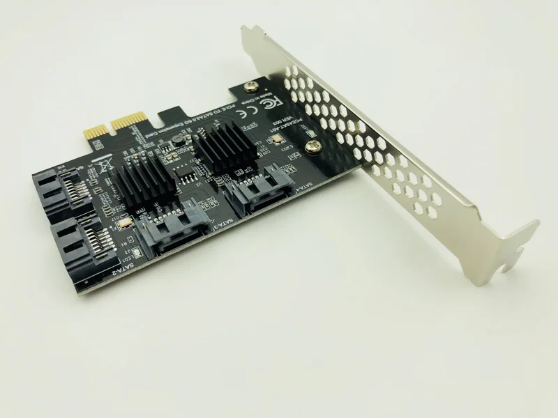 H1111Z добавьте карты PCIE к SATA Card/HUB/Controller SATA3 PCI E/PCIE 3 Express 4 портовый расширительный
