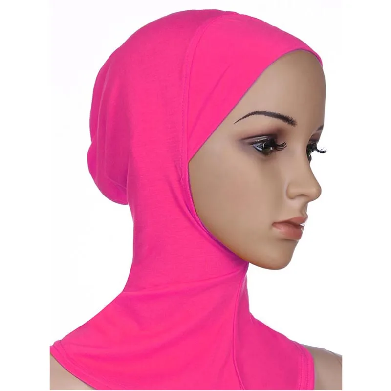 Арабская Hjiab шляпа мусульманская женская Модальная мягкая хиджабы - Цвет: As picture