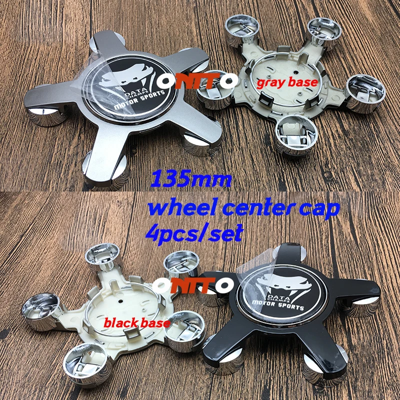 Free Shipping 4pcs/set 135mm 5claw Car Wheel Center Cap Accessorie DATA CHAMPS MOTOR SPORTS Logo Decal Gray/black Base Rim Cap Free Shipping 4pcs/set 135mm 5claw Car Wheel Center Cap Accessorie DATA CHAMPS MOTOR SPORTS Logo Decal Gray/black Base Rim Cap