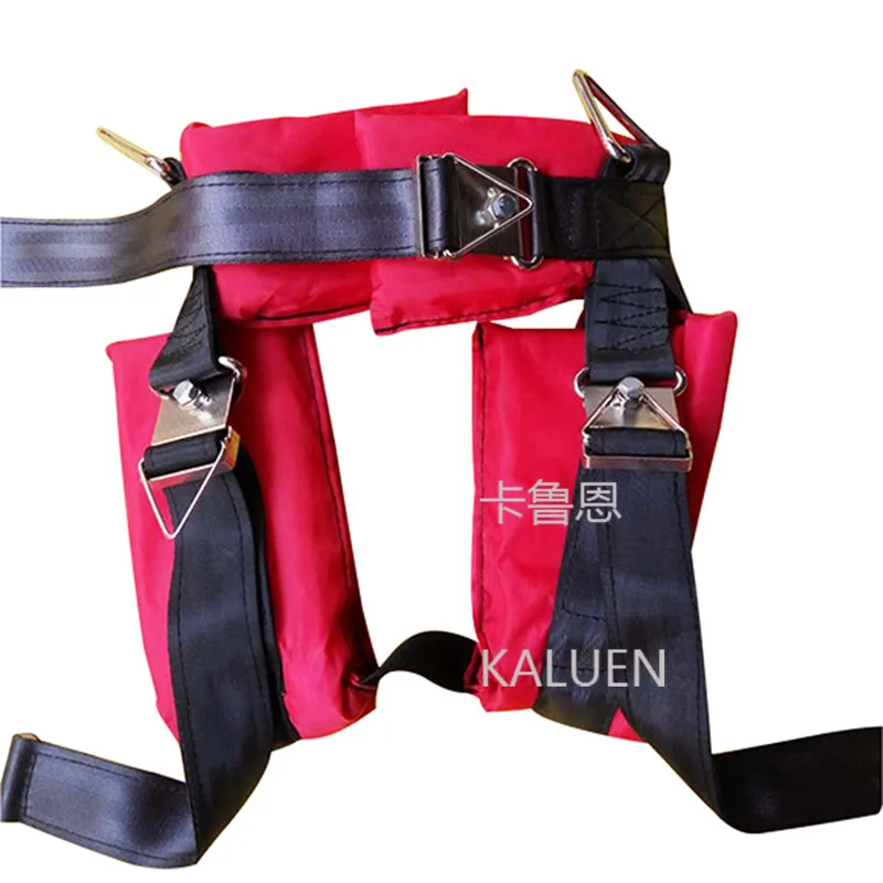 Children many colors trampoline bungee jumping harnessin Toy Sports