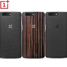 Чехол Oneplus 5/5 T песчаник черный из палисандра или эбенового дерева дерево Karbon для Oneplus 5 five One plus 5 5T OP5 защитный чехол