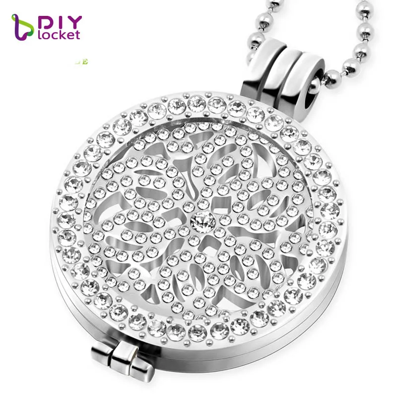 

2pcs Hollow My coins necklace 33mm coins for Women fit 35mm coin holder with 80cm bead chain 4 style for choose MICP179-195*2