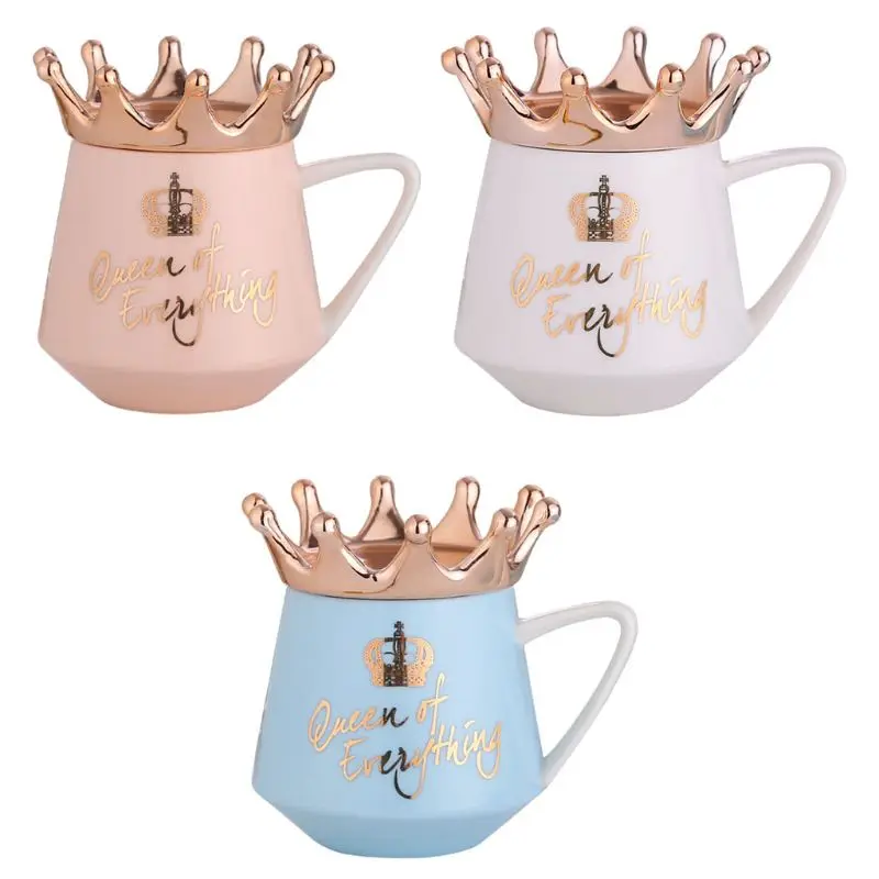

Crown Theme Milk / Coffee Mugs Cartoon MultiColor Mugs Cup Kitchen Tool Gift