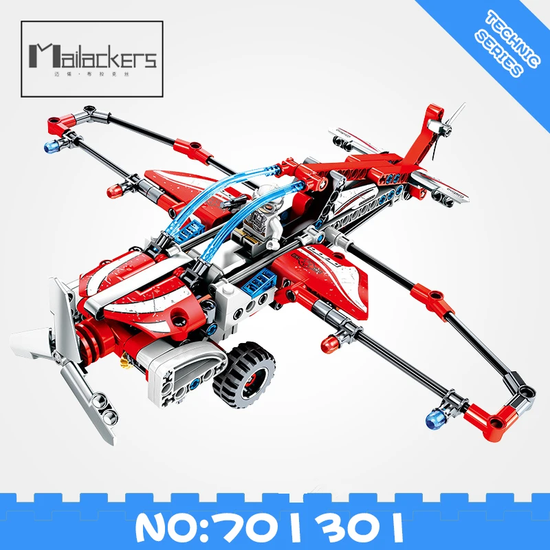 

Technic Bricks Propeller Airplane Creative Blocks Model Assembly Toys For Children Birthday Gift Plane Technics