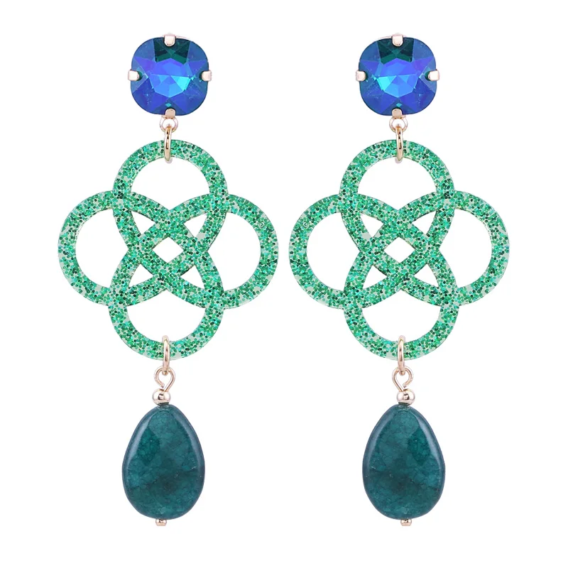 Drop earrings for woman fashion Jewelry Oorbellen (13)