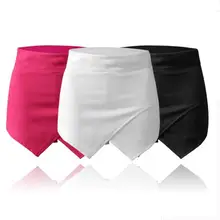 Шорты для женщин Мини Юбки Женские s шорты для женщин высокая талия яркие мини Асимметричные 6 ярких цветов XS-3XL